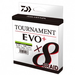 Plecionka Daiwa Tournament X8 Braid EVO+ Chartreuse 135m - 0,08mm